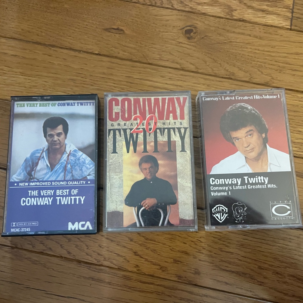 Conway Twitty Cassette Tape Collection